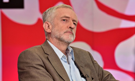 Labour Party leadership candidate Jeremy Corbyn