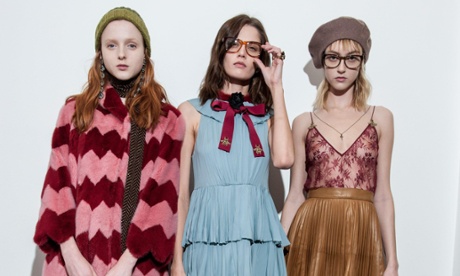 Models for Gucci autumn/winter