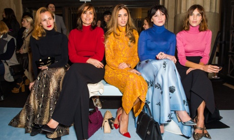 The polo-neck crew at London fashion week