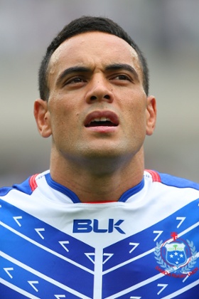 <strong>Key player</strong> Kahn Fotuali’i <br><strong>Age</strong> 33 <br><strong>Caps</strong> 24 <br><strong>Position</strong> scrum-half <br><strong>Height</strong> 6ft 1 in <br><strong>Weight</strong> 207lb <br><strong>Samoa debut</strong> v Japan, Tokyo, 30 Oct 2010 <br><strong>Pts</strong> 28 T5 P1