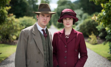 Doomed… Dan Stevens as Matthew Crawley with Michelle Dockery as Lady Mary.