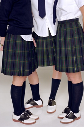 It’s mainly girls who are punished for dress code violations. 