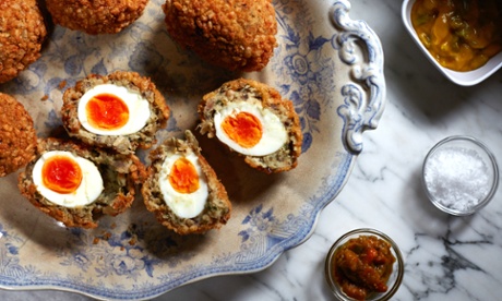 Cornershop scotch eggs
