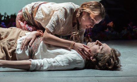 Sofia Larsson as Sāvitri, with Adam Temple-Smith as Satyavan.