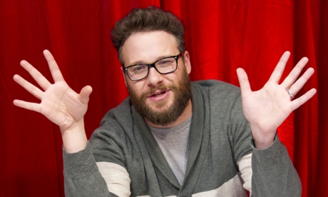 Preacherman… Seth Rogen during promotion duties for The Interview.