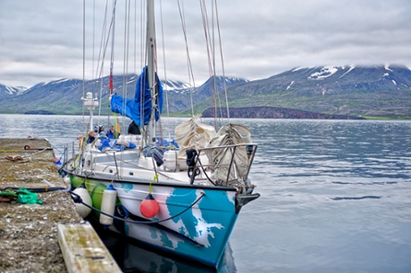 Hummingbird moored up.