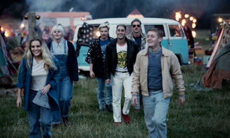 Rave on… This is England '90 with Chanel Cresswell as Kelly, Danielle Watson as Trev, Joe Dempsey as Higgy, Michael Socha as Harvey, Perry Fitzpatrick as Flip and Thomas Turgoose as Shaun.