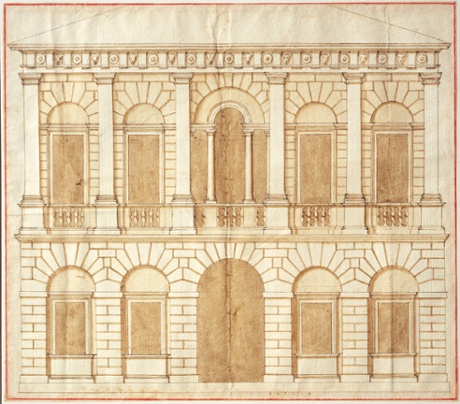 Design for a palace by Andrea Palladio, c.1540s.