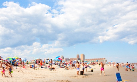 Asbury Park beach.