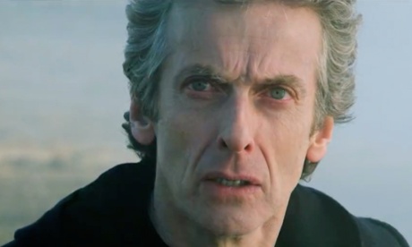 Peter Capaldi as Doctor Who.