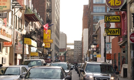 Tyler Street in Boston's Chinatown.