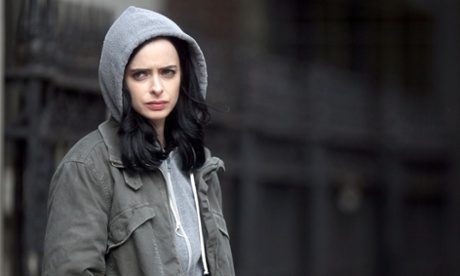Netflix's upcoming  series Jessica Jones: the streaming service has taken up 43% of the drop in network television viewing.