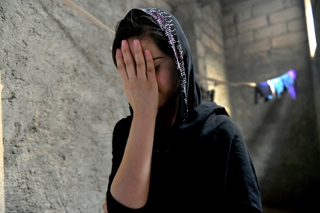 Gulan, 15, was beaten and raped in months of captivity by Isis in Iraq.