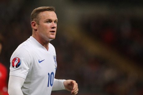 Wayne Rooney of England during the England v Switzerland UEFA EURO 2016 Qualifier on September 8.