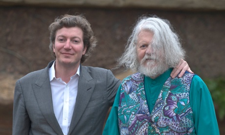 Awkward relationship … Lord Bath and his son Viscount Weymouth.