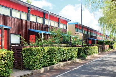 A terrace on Newcastle's Byker estate.