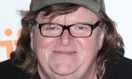 Michael Moore at the premiere.