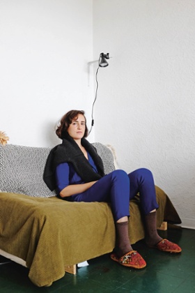 Maria Lisogorskaya in her Balfron tower flat: ‘I’ve always wanted to live high up.’