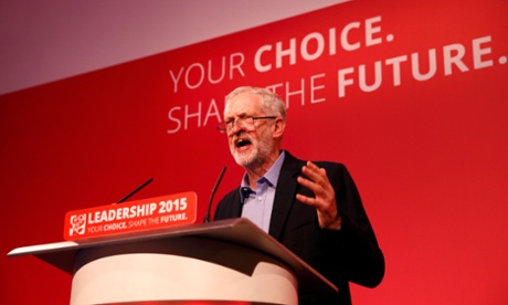 Jeremy Corbyn, the new leader of the Labour party.