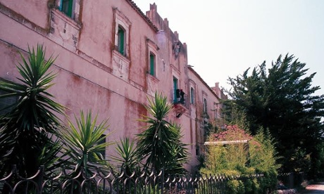 Refugee support centre in Sicily. 