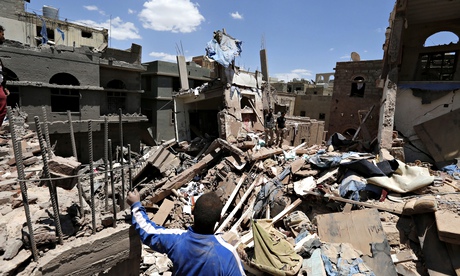 Saudi-led airstrikes intensify on Sana a