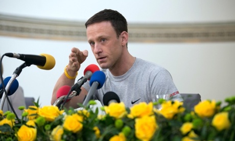 Foster as Armstrong in The Program.