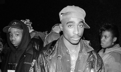 Tupac Shakur in 1992.