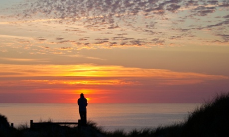 St Ives sunset, Cornwall