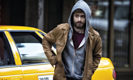 Daniel Radcliffe as Sam Houser in The Gamechangers. Photograph: Joe Alblas/BBC