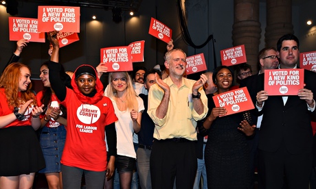 Corbyn's last rally in London before being elected Labour leader.