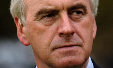 Labour's John McDonnell: now 100% nut-free at the Telegraph 