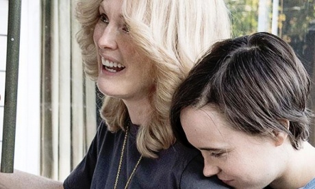 Julianne Moore and Ellen Page in Freeheld