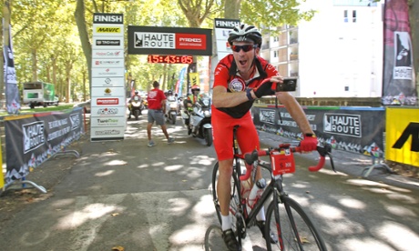 Fergus Grant, aka Haute Route's Lanterne Rouge