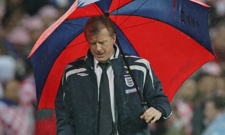 Steve McClaren brolly