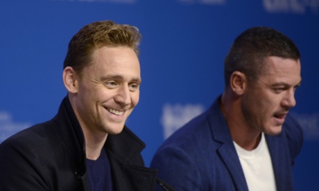 Tom Hiddleston and co-star Luke Evans