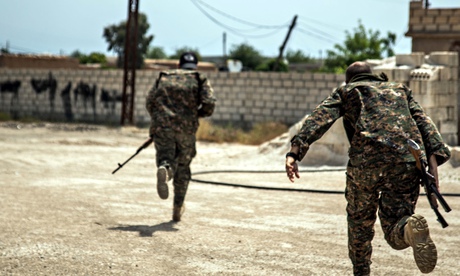 Frontline Fighting: The Brits Battling Isis. Photograph:Channel 4