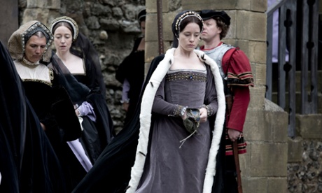 Claire Foy as Anne Boleyn in Wolf Hall.