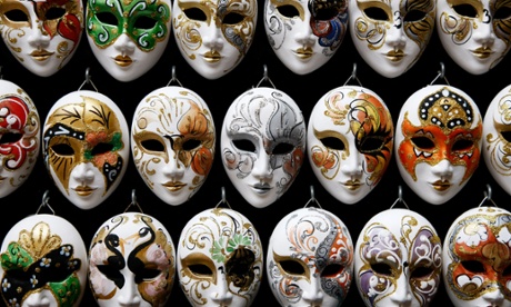 Venetian carnival masks