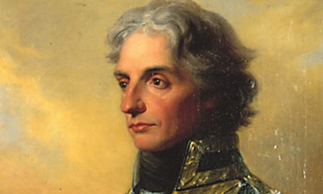 Nelson literally turned a blind eye to an order he disagreed with.