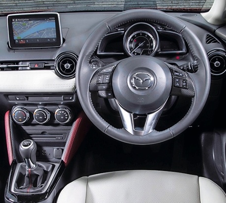 On the road: Mazda detail