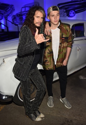 Steven Tyler and Brooklyn Beckham