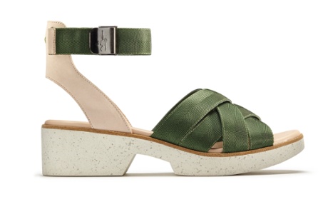Salek Sun Dark sandals, from London-based designer Christopher Raeburn and Clarks.