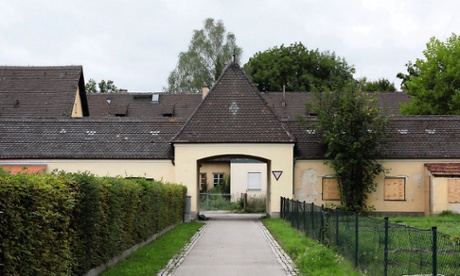 The entrance to the 'herb garden' at Dachau today