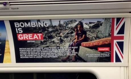 Anti-arms trade poster