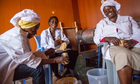 making peanut butter