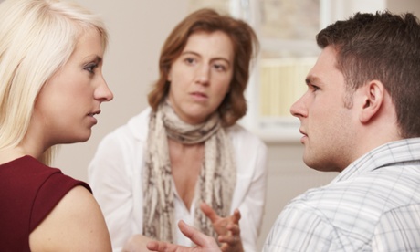 A couple have counselling