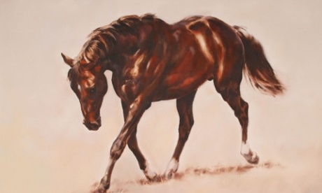 Nicola Russell was driven by an artistic mission to represent the horse in all its personality, power and physicality