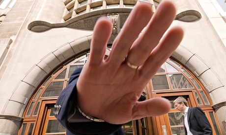 security guard at Goldman Sachs