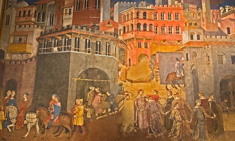 Ambrogio Lorenzetti fresco