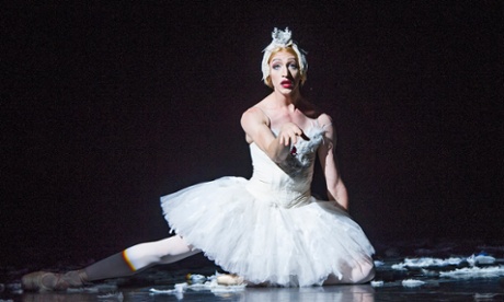 Joshua Thake (Eugenia Repelskii) and  Dying Swan by Les Ballets Trockadero de Monte Carlo